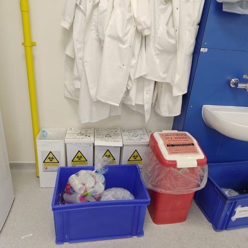 Lab Plastic Recycling at CWBE